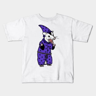 Angry Possum Wizard Kids T-Shirt